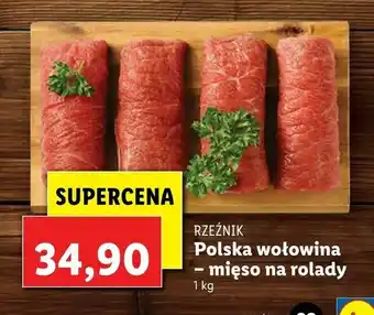 Lidl Polska wołowina - mięso na rolady oferta