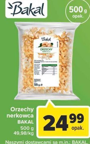 Carrefour Orzechy nerkowca bakal oferta