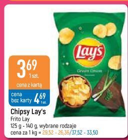 E.Leclerc Chipsy zielona cebulka lay's oferta