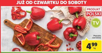 Carrefour Papryka czerwona oferta
