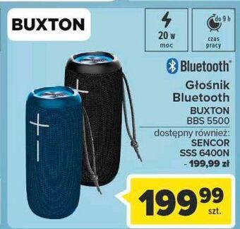Carrefour Głosnik bbs 5500 czarny buxton oferta