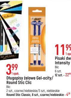 E.Leclerc Długopis żelowy original niebieskie bic gelocity oferta