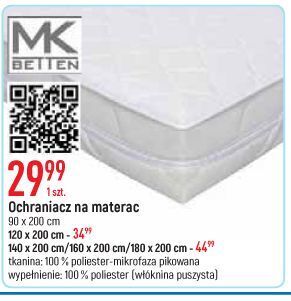 E.Leclerc Ochraniacz na materac 140 x 200 cm mk betten oferta