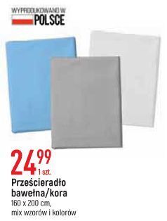 E.Leclerc Prześcieradło kora 160 x 200 cm oferta