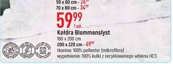 E.Leclerc Kołdra blommenslyst 160 x 200 cm wendre oferta