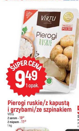 E.Leclerc Pierogi z serem virtu oferta