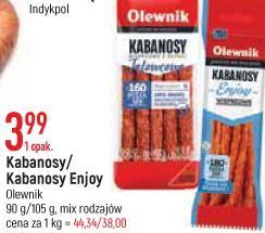 E.Leclerc Kabanosy wieprzowe olewnik enjoy! oferta