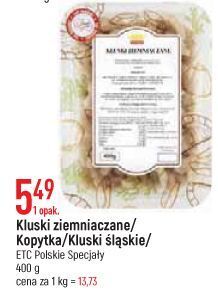 E.Leclerc Kluski ziemniaczane polskie specjały oferta