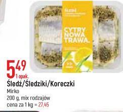 E.Leclerc Koreczki śledziowe mirko oferta