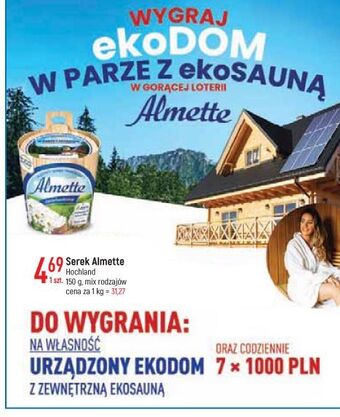 E.Leclerc Serek śmietankowy hochland almette oferta