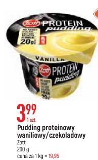 E.Leclerc Pudding czekoladowy zott protein oferta
