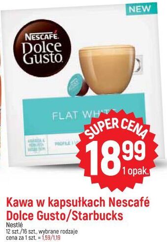E.Leclerc Kawa flat white nescafe dolce gusto oferta