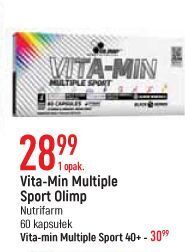 E.Leclerc Kapsułki z witaminami 40+ olimp sport nutrition vita-min multiple oferta
