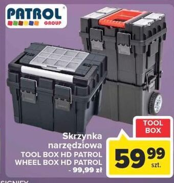Carrefour Skrzynka narzędziowa wheelbox hd patrol group oferta
