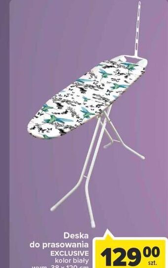 Carrefour Deska do prasowania exclusive 38 x 120 cm oferta