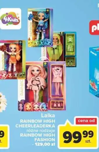 Carrefour Lalka rainbow high fashion 4kidz oferta