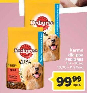 Carrefour Karma dla psa wołowina-drób pedigree vital oferta