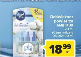 Carrefour Wkłady zapachowe cotton flower (3 szt) ambi pur 3volution oferta