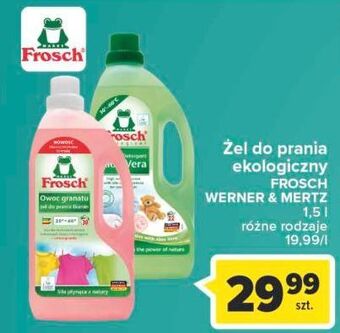 Carrefour Płyn do prania aloe vera frosch oferta
