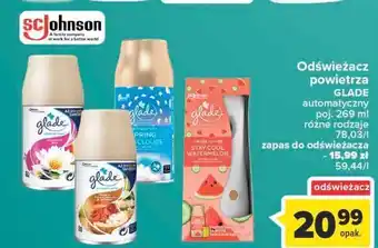 Carrefour Odświeżacz powietrza + wkład czysta stay cool watermelon glade by brise oferta