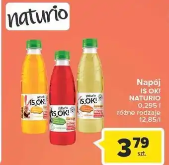 Carrefour Napój jabłko i wiśnia z kardamonem naturio is ok! oferta