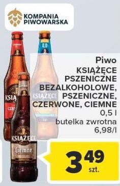 Piwo książęce czerwony lager