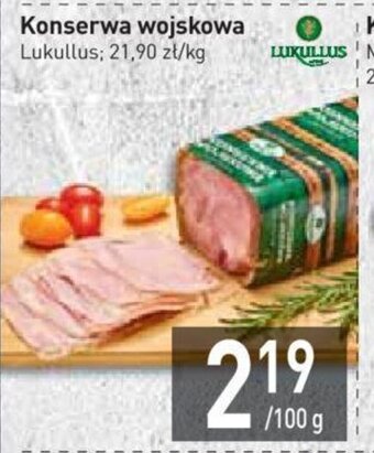 Stokrotka Lukullus Konserwa wojskowa 100 g oferta