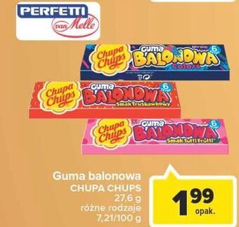 Carrefour Guma balonowa tutti frutti chupa chups oferta