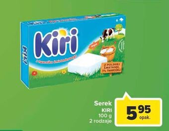 Carrefour Serek śmietankowy kiri oferta