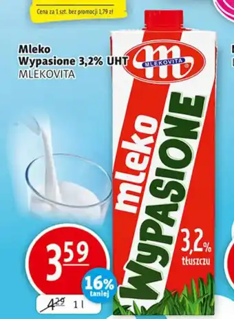 Prim Market Mlekovita Mleko Wypasione 3,2% UHT 1 l oferta