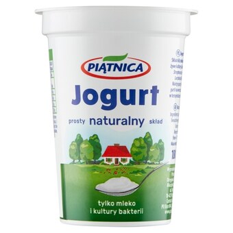 Społem Piątnica jogurt naturalny 180 g oferta