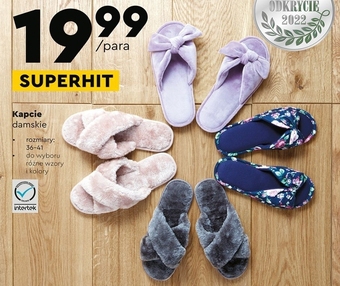 Biedronka Kapcie tom&rose oferta