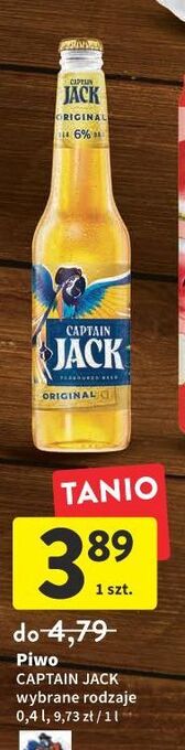 Intermarche Piwo captain jack oferta