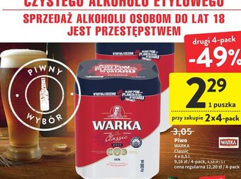 Intermarche Piwo warka oferta