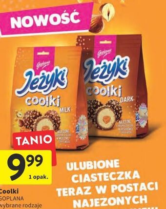 Intermarche Ciastka dark jeżyki coolki oferta