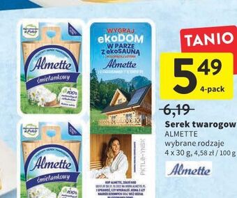 Intermarche Serek śmietankowy hochland almette oferta