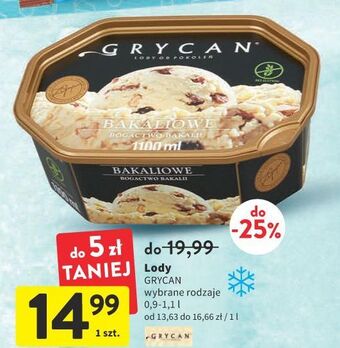Intermarche Lody bakaliowe grycan oferta