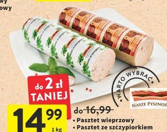 Intermarche Pasztet ze szczypiorkiem nasze pyszności oferta