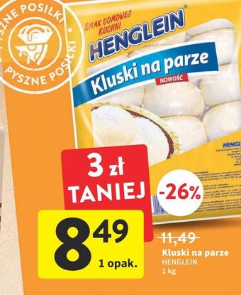 Intermarche Kluski na parze henglein oferta