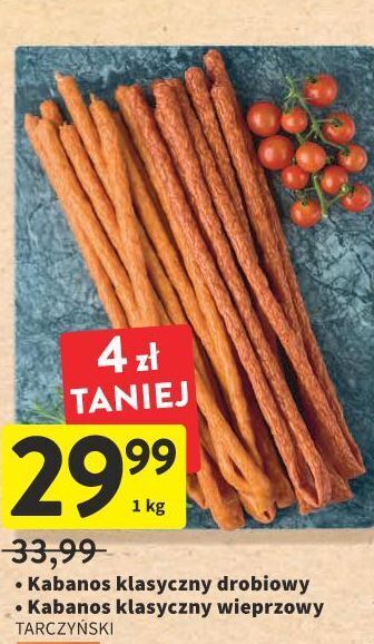 Intermarche Kabanosy drobiowe tarczyński oferta