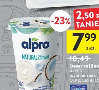 Intermarche Jogurt sojowy kokosowy alpro oferta