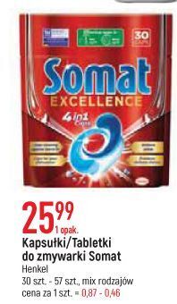 E.Leclerc Tabletki do zmywarki somat excellence 4in1 oferta