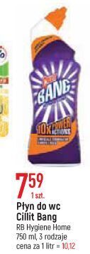 E.Leclerc Żel do wc kamień i rdza cillit bang 10x power actions oferta