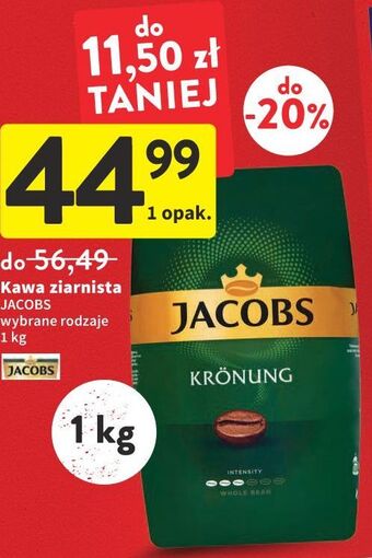 Intermarche Kawa jacobs kronung oferta