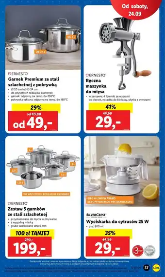 Lidl Maszynka do mięsa ernesto oferta