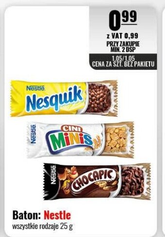 Eurocash Nestlé Baton 25 g oferta
