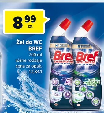 Carrefour Żel do wc lavender bref excellence gel color aktiv oferta