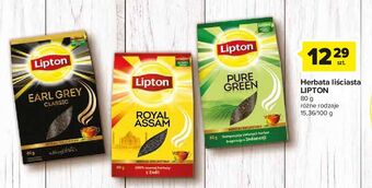 Carrefour Herbata earl grey classic lipton special collection oferta