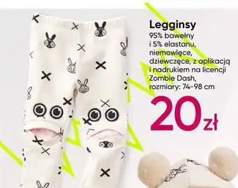 Pepco Legginsy niemowlęce zombie dash 74-98 oferta