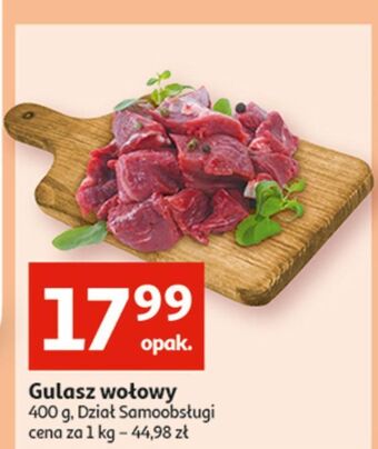 Auchan Gulasz wołowy oferta